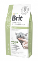 Brit Grain Free Veterinary Diets Cat Diabetes Kurczak Z Groszkiem 5kg