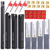 ZESTAW NOŻY TOKARKISCH SKŁADANYCH NÓŻ TOKARSKI 12x12 Z WYMIENNĄ PŁYTKĄ 18EL