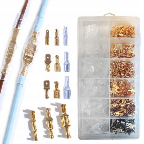 Zaciskarka praska konektorów zestaw samochodowych duży zestaw złącza na Arena.pl