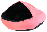 Legowisko dla psa kota różowe L budka BUNNY 58x58x12cm