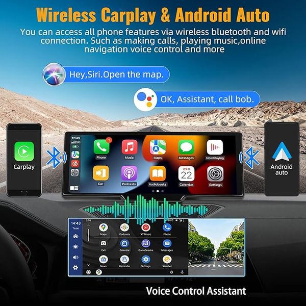 Radio samochodowe 9,3-calowy ekran Carplay Android Auto zdjęcie 2