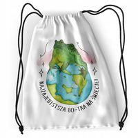 Plecak Urodziny 80 80Te Sportowy Szkolny Worek Z Nadrukiem Ze Zdjęciem