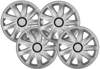 Kołpaki 4 sztuki NRM uniwersalne Kando Silver (15”)