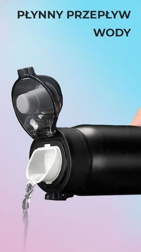 KUBEK TERMICZNY TERMOS na kawę z ustnikiem 500ml Butelka próżniowa na Arena.pl