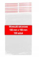 woreczki strunowe 100x150mm 100szt