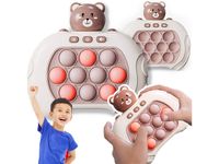 Pop it gra elektroniczna antystresowa zręcznościowa sensoryczna popit miś