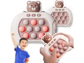 Pop it gra elektroniczna antystresowa zręcznościowa sensoryczna popit miś