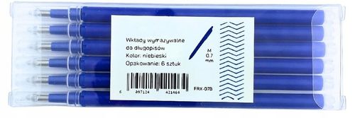 Długopis Pilot Frixion 0,7 + 12 Wkładów + Gumka na Arena.pl