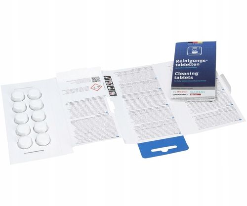 ORYGINALNE TABLETKI czyszczące ekspresów SIEMENS | 10szt TZ60001 na Arena.pl