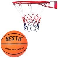 Zestaw do kosza Obręcz BO001 + Piłka BPK04 Bestif