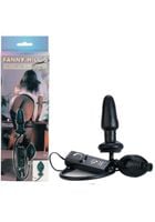 fanny hill inflatable buttplug black