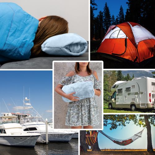 Bluzair - Bluza koc - Błękitny na Arena.pl