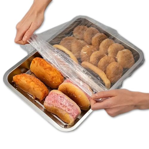 Opakowania z gumką na żywność torebki jednorazowe Elastic XL 80 sztuk na Arena.pl