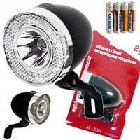 Lampka rowerowa przód na widelec MOCNA LED 60lm