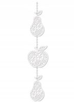 Ozdoba dekoracyjna GIRLANDA zawieszka JESIENNA gruszka jabłko dekor na okno