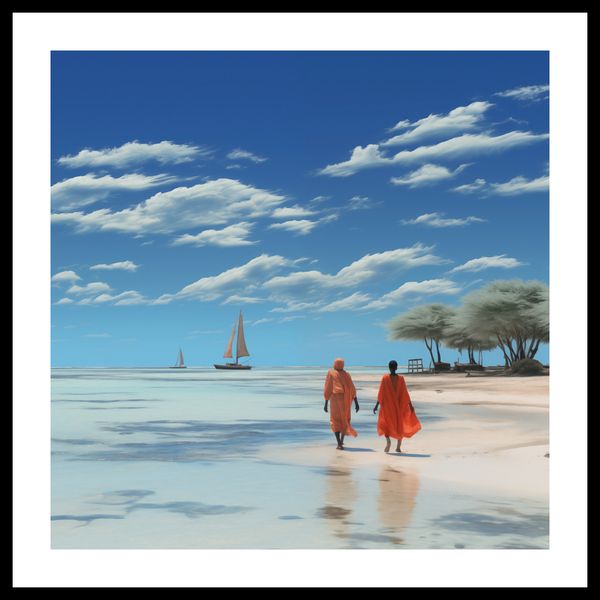 Plakat 60x60cm Spokój w Piaskach zdjęcie 3