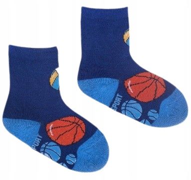 6 - PAK Skarpetki ANTYPOŚLIZGOWE ABS 6 PAR skarpety chłopięce 23 - 26 zdjęcie 5