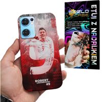 ETUI CASE DO OPPO FIND X5 LITE - FC BARCELONA LEWANDOWSKI PIŁKARSKIE WZORY