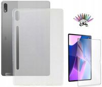 ETUI BACKMAT SILICON DO LENOVO TAB P12 PRO 12.6 + SZKŁO HARTOWANE + RYSIK