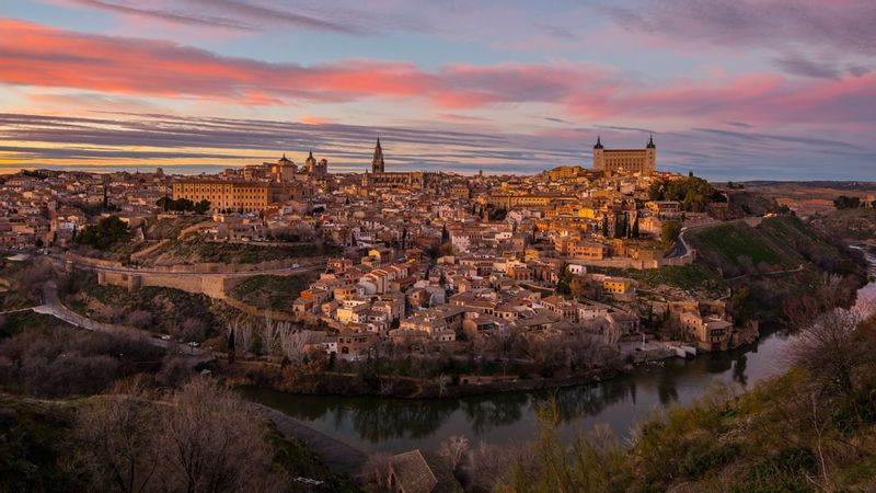 Panorama miasta - plakat premium 60x40 cm zdjęcie 1