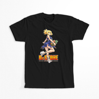 Koszulka Czarna Dr. Stone - WYBIERZ KOLOR KOSZULKI I FASON Męska M