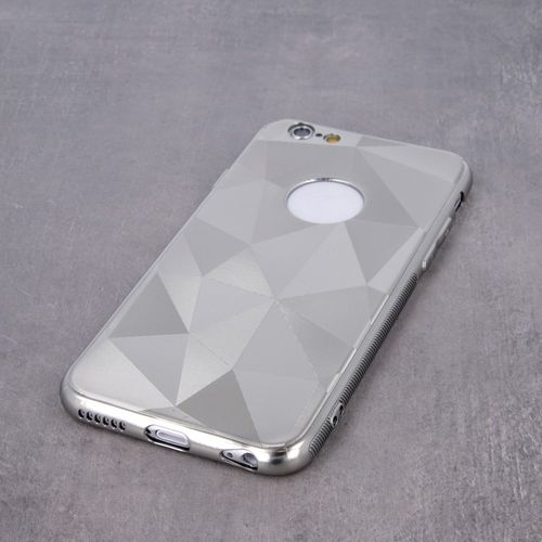 Nakładka Geometric Shine do iPhone 8 Plus srebrna na Arena.pl