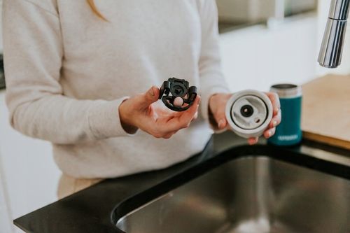 Kubek termiczny termos Kambukka Olympus 300ml na kawę herbatę do samochodu na Arena.pl