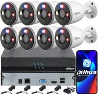 Zestaw Monitoringu DAHUA Na 8 Kamer WiFi 5MPx F5D-PV Smart Dual Light Audio