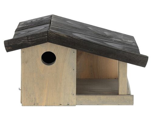 Drewniana Budka lęgowa dla ptaków, karmnik, domek na Arena.pl