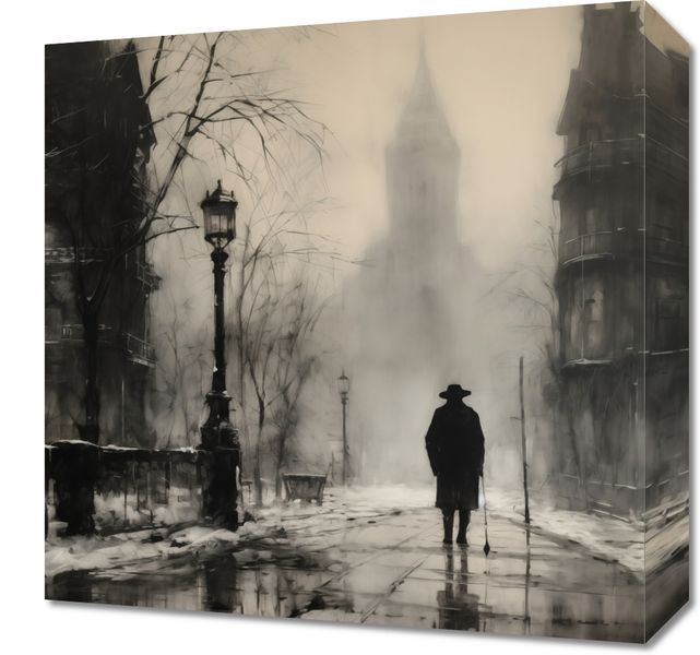 Obraz 40x40cm Mgła nad Londynem zdjęcie 1