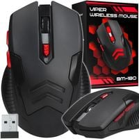 WYGODNA Myszka Gamingowa Mysz Dla Graczy Biurowa Bezprzewodowa Optyczna USB