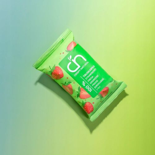 Truskawka 100% 20 szt Suszone owoce Crispy Natural na Arena.pl