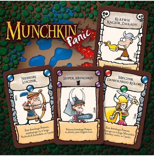 Gra Munchkin Panic Black Monk na Arena.pl
