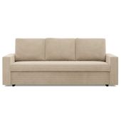 Kanapa 3 osobowa, BLOM, sztruks, 220x92x92 cm, beżowy | TYLETEGOTU