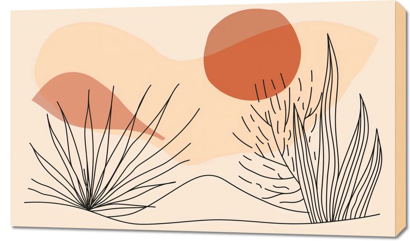 Obraz 100x60cm Miękka Roślinność zdjęcie 1