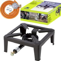 Emaga Kuchenka gazowa przemysłowa taboret MEGA ZEUS 7kW 40x40cm