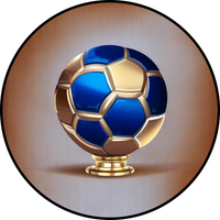 Opłatek na tort Urodziny Piłka Nożna Bramka Gol Klub Boisko Stadion