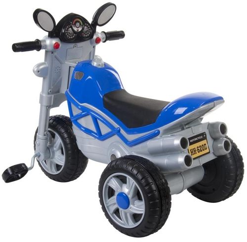 Jeździk motocykl Chopper - niebieski na Arena.pl