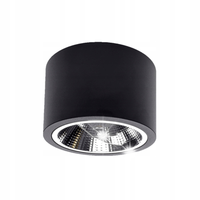LAMPA SUFITOWA SPOT OKRĄGŁY LIGHT PRESTIGE CAMINO LP-1101/1SM CZARNY 9486