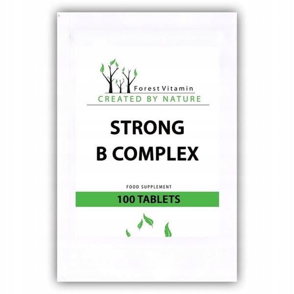 FOREST VITAMIN Strong B Complex 250tabs WITAMINY B zdjęcie 1
