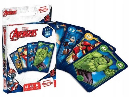 KARTY DO GRY AVENGERS 4W1 10028042 na Arena.pl
