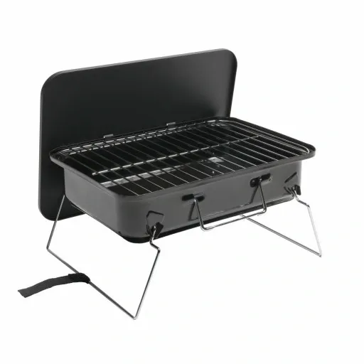 Grill turystyczny: Doskonały towarzysz podróży! Biwak, namiot, przygoda! zdjęcie 6