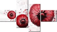 140CM 70 OBRAZ CZERWONE DMUCHAWCE ŚCIENNY