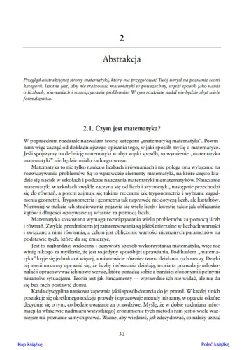Radość z abstrakcji. O matematyce, teorii ... na Arena.pl