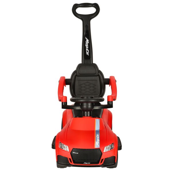 Jeździk pchacz samochód 3w1 z dźwiękiem światłami czerwony zdjęcie 3