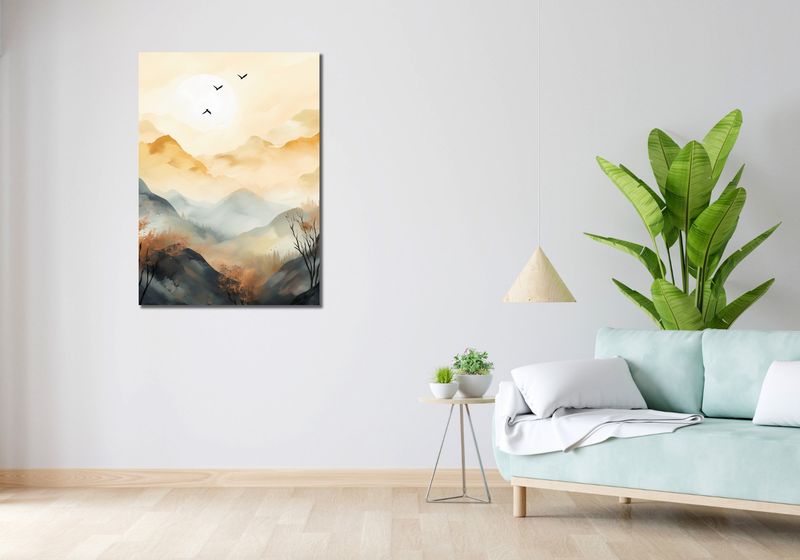Obraz 70x100cm Zorza Świtania zdjęcie 2