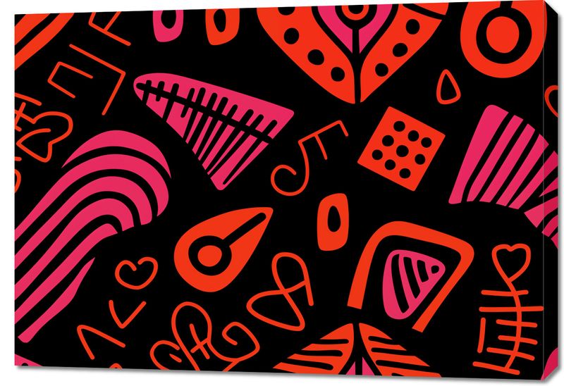 Obraz 100x70cm Rytm Wzorów zdjęcie 1