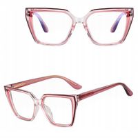 SOLIDNE Damskie Okulary Zerówki do KOMPUTERA Blue Light OPRAWKI Teleskopy