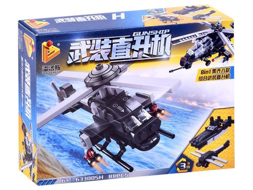 Techniczne Klocki Wojsko 3w1 helikopter ZA3442 na Arena.pl