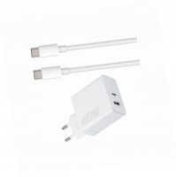 Szybka ładowarka 45W z długim kablem 2m 2 wejścia do Xiaomi Mi 10T Lite